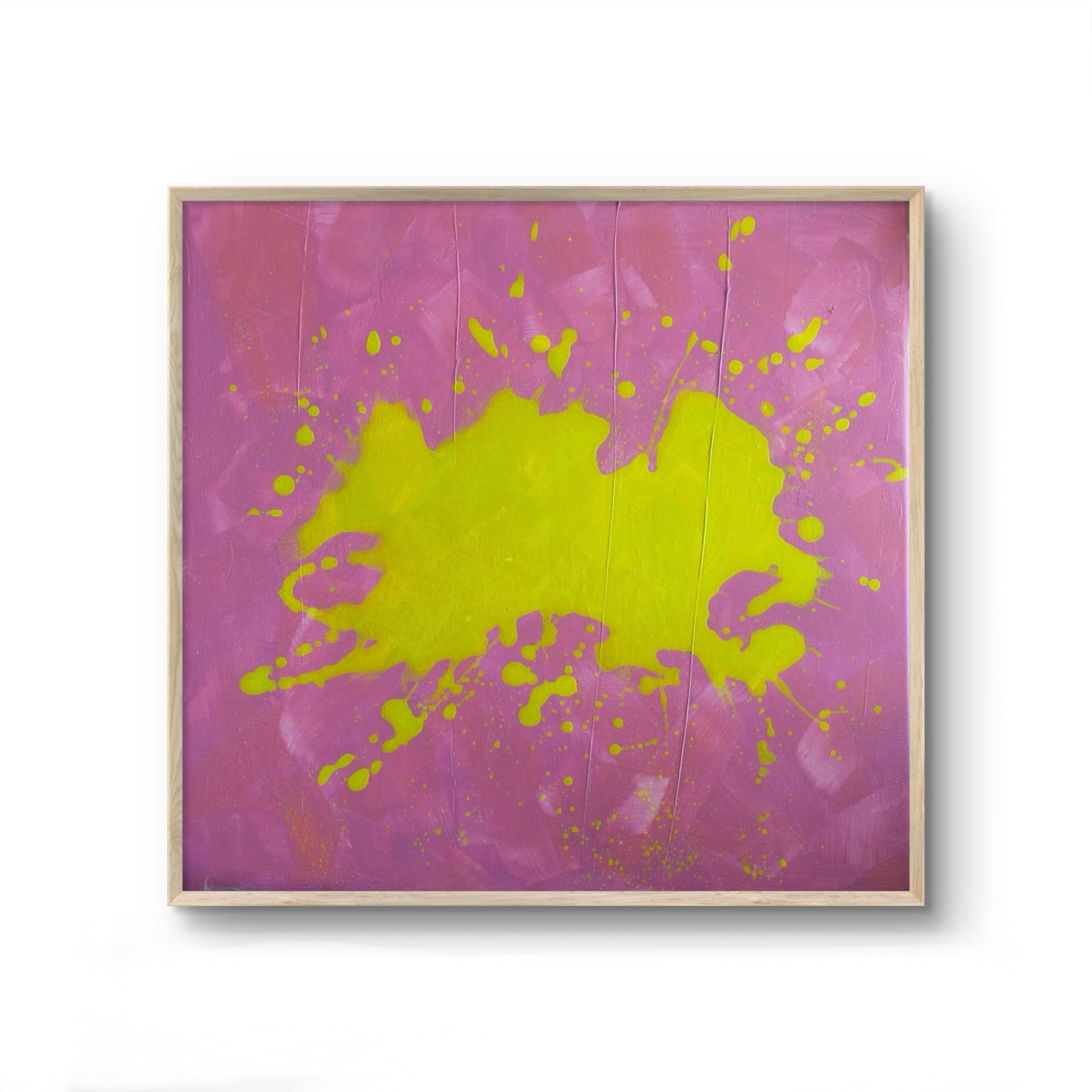 Original_abstract_painting_Medusa_by_Mireia_Nox_in_pink_and_yellow_tones_with_expressive_contemporary_texture
