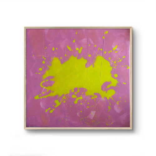 Original_abstract_painting_Medusa_by_Mireia_Nox_in_pink_and_yellow_tones_with_expressive_contemporary_texture